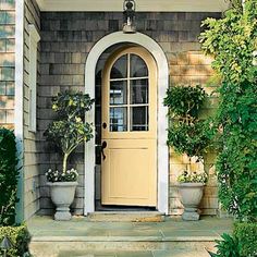 This Custom Made Garden Door Created By Great Northern Company 30 Front Door Colors With Tips For Choosing The Right One