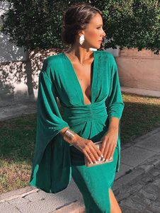 Vintage-vestido con pespunte bolero