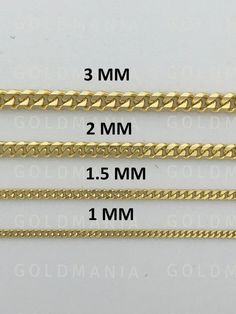 14k Yellow Gold Filled or White Gold Filled 1 mm 1.3 mm 1.5 mm or 2.1 mm Cable Pendant Chain Necklace