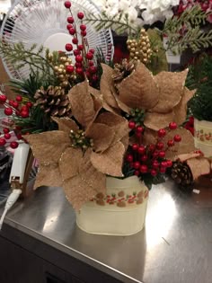 Christmas Floral Arrangement Christmas Floral Arrangement