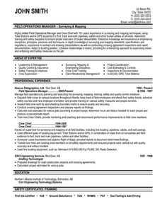 emergency management resumes