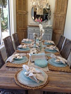 92 Best Coastal Tablescapes Images Decor Coastal Decor
