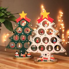Auto Adhesivo Verde árbol De Navidad Diamonte Artesanía//Invitaciones//Scrapbook 4 PK