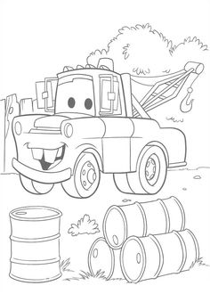 Disney Cars Coloring Pages Printable
