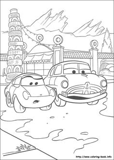 Cars Coloring Page 74 Is A From BookLet Your Children Express Their Imagination When They Color The