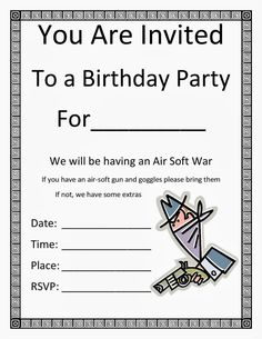 463 best birthday invitations template images birthday invitation