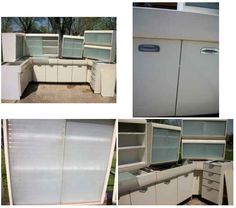 Metal Kitchen Cabinets Vintage vintage cast iron enameled sink and metal cabinets. much like mine Metal Kitchen Cabinets Vintage vintage cast iron enameled sink and metal cabinets. much like mine