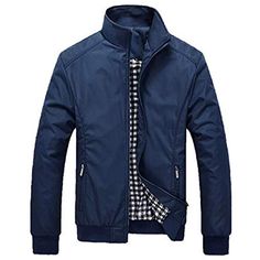PASATO New Mens Autumn Winter Casual Long Sleeve Thicken Baseball Uniform Flying Jacket Clearance Sale!