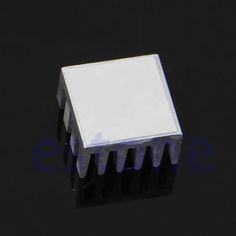 100pcs Lot 28mm 28x28x11mm Aluminum Memory IC Chip Cooling HeatSink With 3M Tape