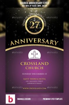 invitation for church anniversary