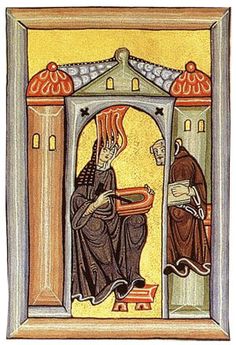 Hildegard of Bingen Pocket Mirror