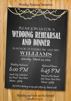 2612 Best Rehearsal Dinner Invitations Images On Pinterest Items Similar To Rehearsal Dinner Invitation Printables Custom Diy Wedding On Etsy