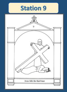 Station 9 Coloring Page