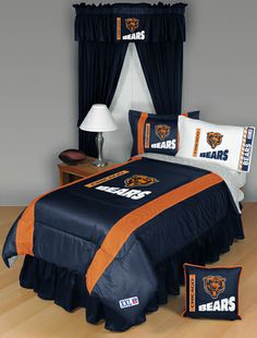 41 Best Da Bears Images On Pinterest Chicago Dress Skirt Decorate Your Room With Chicago Bear Bedding