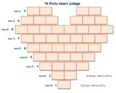 Heart Shed Pics Collage Easy To Do Just Grab Some Of Your 43 Photo Heart Collage I Didn T See Simple Templates After A Quick Search So Created Of Them Hope This Is Helpful To Others As Well M