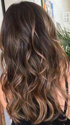 60 Ideas De Pelo Castaño Con Mechas Pelo Castaño Con Mechas Coloración De Cabello Tintes De Cabello