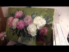 Пишем букет, уроки живописи для начинающих, художник Игорь Сахаров