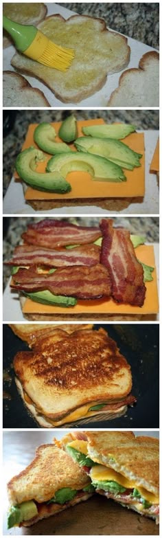 112 best bacon and cheese images on pinterest breakfast ha ha and bacon avocado grilled cheese on sour dough bread yum hmmm maybe with turkey bacon and ww grilled cheese looks yummy