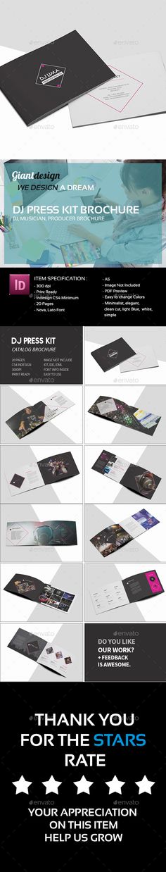 Dj and Musician Visual Press Kit \/ Resume Template Press kits - dj resume Dj and Musician Visual Press Kit \/ Resume Template Press kits - dj resume