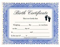download a birth certificate for your baby doll dolls pinterest baby boy birth certificate