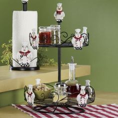 146 Best Bon E Chefs Images On Pinterest Fat Chef Chef 2 Tier Lazy Susan Cute Kitchen Or Dinning Room Helpers