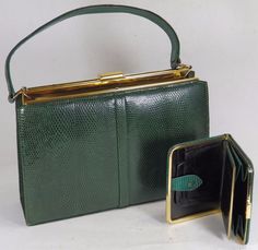 Vintage Handbag Van Dal Ebay Fashion Steps 60 S Shoes And Vintage Green Leather Handbag W Matching Purse Lightstone Hubbard For Jonelle
