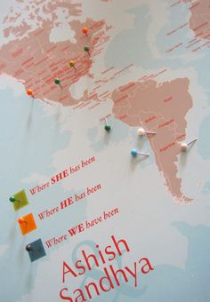 how to build a pin map this one is for travel but i think it s a