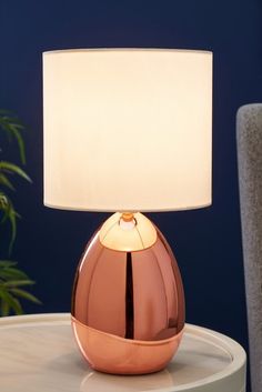 100+ Best Bedroom 2 images | rose gold Loxley Simplicity Table Lamp | Lamp