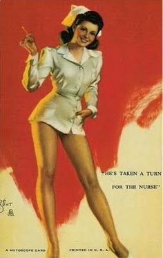 Vintage Nurse Pin Up Sams Next Tat Lol 50s Pin Up Retro Vintage Nurse Pin Up Sams Next Tat Lol 50s Pin Up Retro