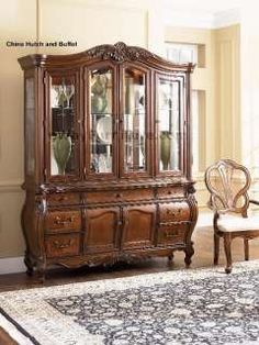 Beautiful China Cabinet Victorian Dining Rooms Formal Furniture Room Beautiful China Cabinet Victorian Dining Rooms Formal Furniture Room