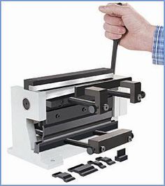 tools for miniature makers metal bending brake metal work how to curve sheet metal by hand