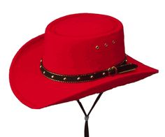 Black Elastic Band L//XL Western Pinch Front Faux Felt Cowboy Hat
