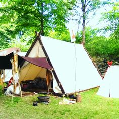 51 Best Viking tent & stuff images in 2020 | Viking tent Nordisk Asgard 12.6 | Tent glamping, Tent, Market tent