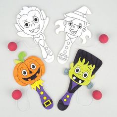 Pack of 120 and Decorations Party Bags Baker Ross Craft-It Bat Foam Stickers for Kids Halloween Crafts and Art Projects