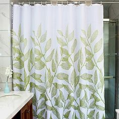 Welocme to California Bathroom Fabric Shower Curtain Set 12 Hooks Panel Sheer