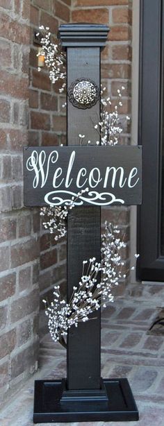 Decorative Signs For The Home Adorable This Super Cute Rustic Sign Decorative Post Is Perfect To Dress Design Inspiration Decorative Signs For The Home Amusing This Super Cute Rustic Sign Decorative Post Is Perfect To Dress Decorating Design