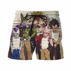 Dinosaur Cartoon Character Drawstring Shorts Beach Baskestball Pants Dinosaur Cartoon Character Drawstring Shorts Beach Baskestball Pants