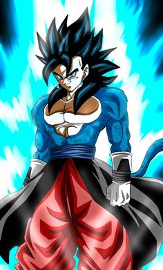 Xeno Vegetto SSJ4 BLUE Xeno Vegetto SSJ4 BLUE