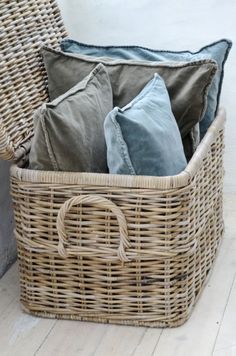 10 Best Pillow Storage Images On Pinterest Diy Ideas For Home Basket Used For Pillow Storage