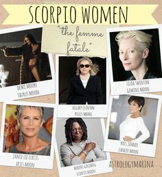 Scorpio celebrities list