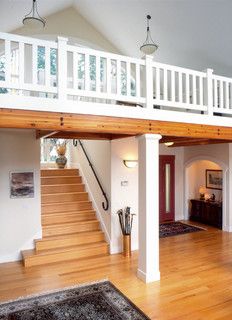37 Best Loft Railing Images In 2017 Arquitetura Balcony Banisters Entry And Stairs To Loft Traditional Staircase Seattle By Dan Nelson Designs Northwest Architects