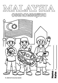 Download 11 Merdeka Ideas Coloring Pages For Kids Coloring Pages Coloring For Kids