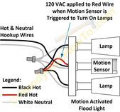 Motion Sensor Light Wiring Diagram Lights Motion Sensor Light Wiring Diagram Lights