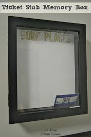 diy ticket stub