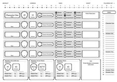 d d 5e party tracking sheet enemies rpg and dragons hero forge character sheet