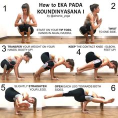 10 Eka Pada Koundinyasana Prep Ideas Yoga Postures Yoga Poses Yoga
