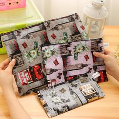 Filing Products Independent 1 Pcs Novelty Kawaii Mini Starry Sky Zipper Colorful File Bag Document Bag File Folder Stationery Filing Production Great Varieties