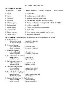 the priest bashes hester at the scaffold the scarlet letter scarlet letter test 100 questions
