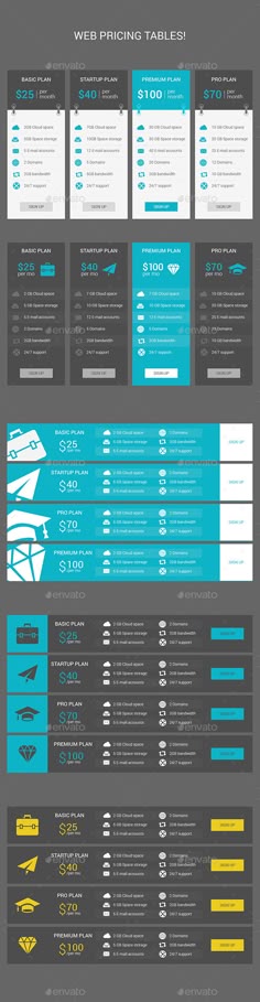 30 FREE pricing tables with css and html templates included for - price chart templates 30 FREE pricing tables with css and html templates included for - price chart templates