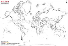 19 Best World Map Printable Coloring Pages Images World Map